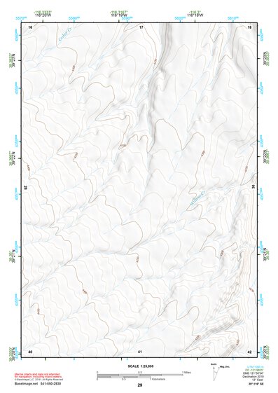 39116SE Page 29 Summit Mountain Topo Preview 1