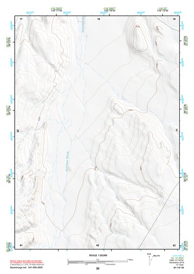 39116SE Page 30 Summit Mountain Topo Preview 1