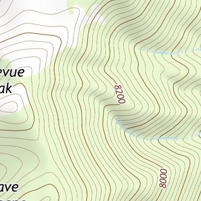 39116SE Page 35 Summit Mountain Topo Preview 3