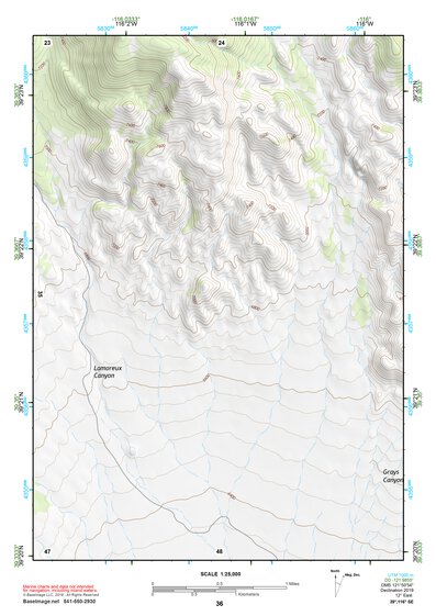39116SE Page 36 Summit Mountain Topo Preview 1