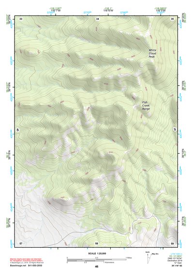 39116SE Page 46 Summit Mountain Topo Preview 1