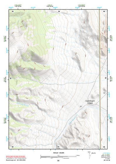 39116SE Page 51 Summit Mountain Topo Preview 1