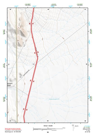39116SE Page 52 Summit Mountain Topo Preview 1