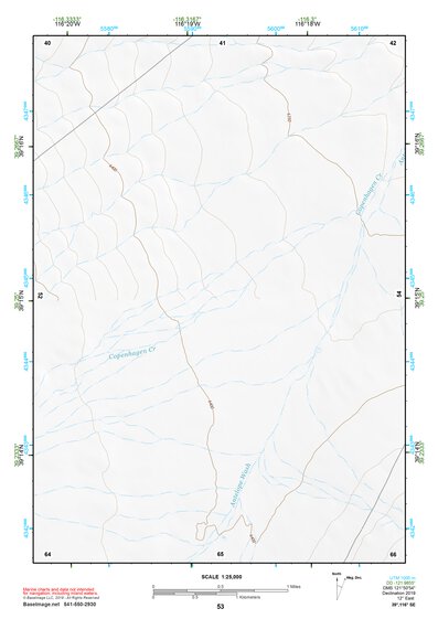 39116SE Page 53 Summit Mountain Topo Preview 1