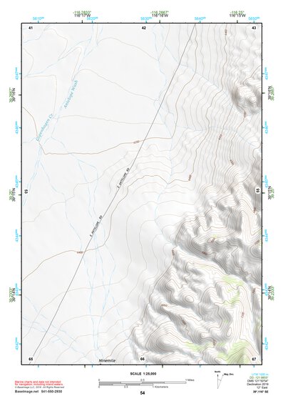 39116SE Page 54 Summit Mountain Topo Preview 1