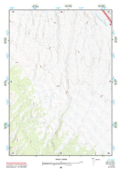 39116SE Page 56 Summit Mountain Topo Preview 1