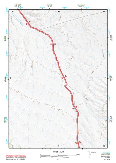 39116SE Page 57 Summit Mountain Topo Preview 1