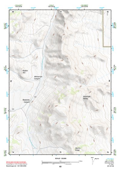 39116SE Page 63 Summit Mountain Topo Preview 1