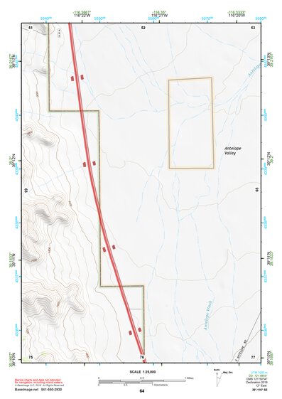 39116SE Page 64 Summit Mountain Topo Preview 1