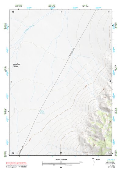 39116SE Page 65 Summit Mountain Topo Preview 1