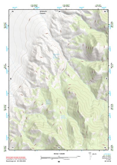 39116SE Page 66 Summit Mountain Topo Preview 1