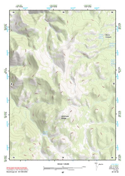39116SE Page 67 Summit Mountain Topo Preview 1