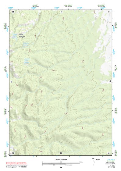 39116SE Page 68 Summit Mountain Topo Preview 1