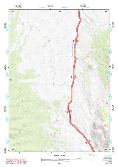 39116SE Page 69 Summit Mountain Topo Preview 1