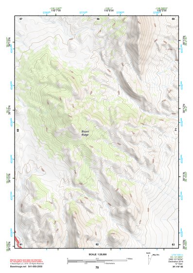 39116SE Page 70 Summit Mountain Topo Preview 1
