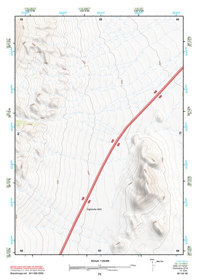 39116SE Page 71 Summit Mountain Topo Preview 1