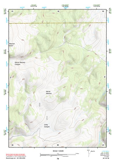 39116SE Page 74 Summit Mountain Topo Preview 1
