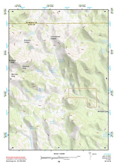 39116SE Page 79 Summit Mountain Topo Preview 1