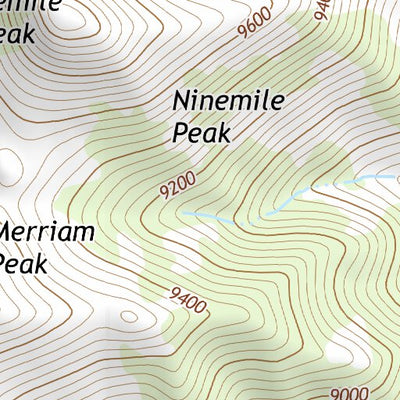 39116SE Page 79 Summit Mountain Topo Preview 3