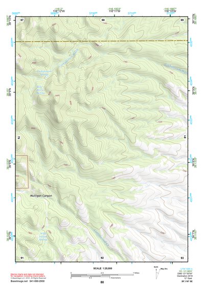 39116SE Page 80 Summit Mountain Topo Preview 1