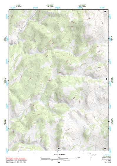 39116SE Page 85 Summit Mountain Topo Preview 1