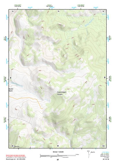 39116SE Page 87 Summit Mountain Topo Preview 1