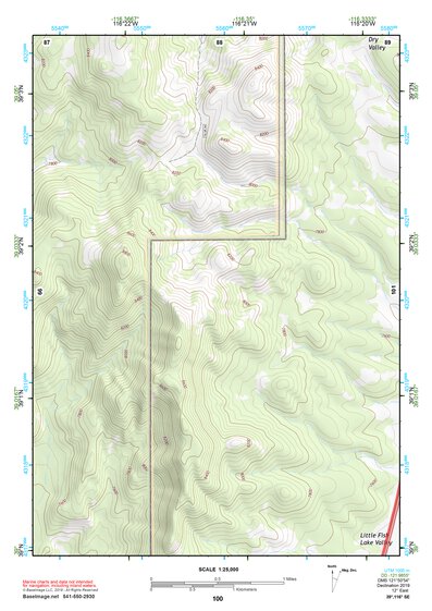 39116SE Page 100 Summit Mountain Topo Preview 1