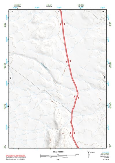 39116SE Page 105 Summit Mountain Topo Preview 1