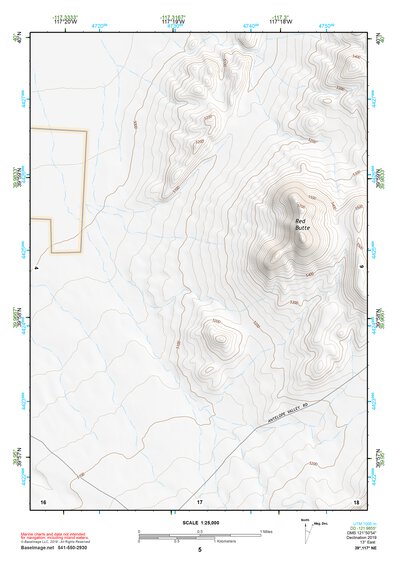 39117NE Page 5 Edwards Creek Valley Topo Preview 1