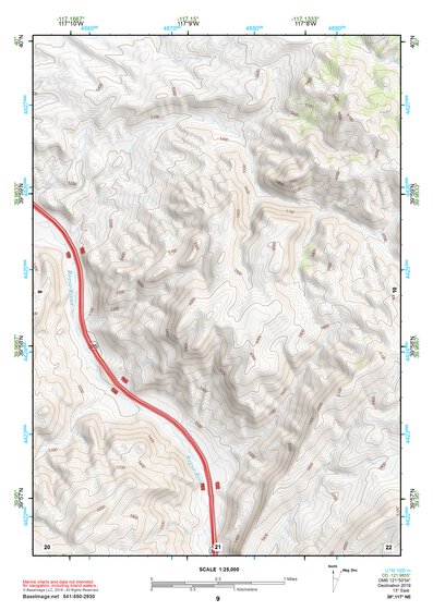 39117NE Page 9 Edwards Creek Valley Topo Preview 1