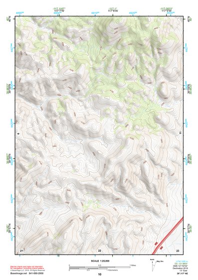 39117NE Page 10 Edwards Creek Valley Topo Preview 1