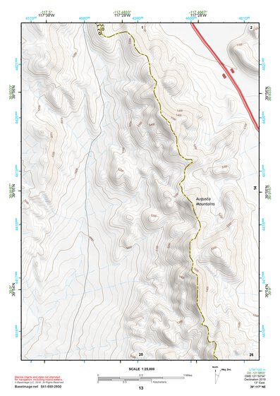 39117NE Page 13 Edwards Creek Valley Topo Preview 1