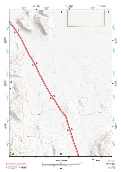 39117NE Page 14 Edwards Creek Valley Topo Preview 1