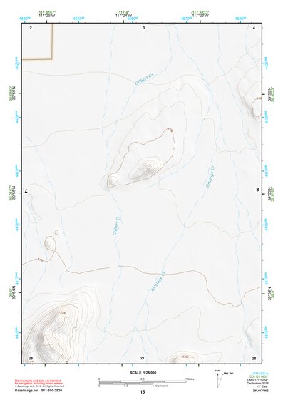 39117NE Page 15 Edwards Creek Valley Topo Preview 1