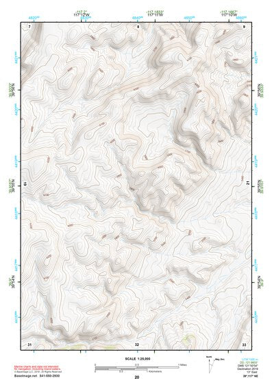 39117NE Page 20 Edwards Creek Valley Topo Preview 1