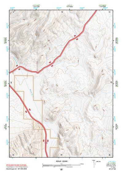39117NE Page 22 Edwards Creek Valley Topo Preview 1