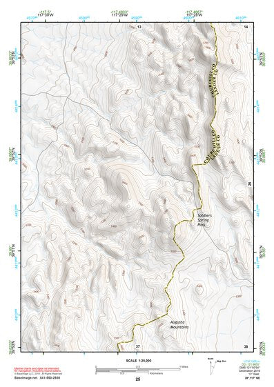 39117NE Page 25 Edwards Creek Valley Topo Preview 1