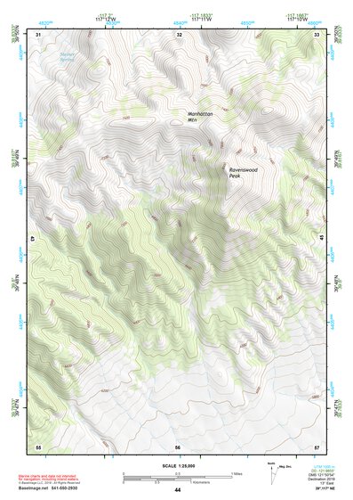 39117NE Page 44 Edwards Creek Valley Topo Preview 1