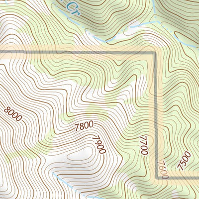 39117NE Page 74 Edwards Creek Valley Topo Preview 3
