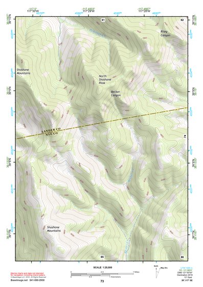 39117SE Page 73 Smith Creek Valley Topo Preview 1