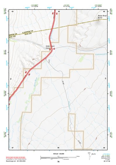 39117SE Page 76 Smith Creek Valley Topo Preview 1