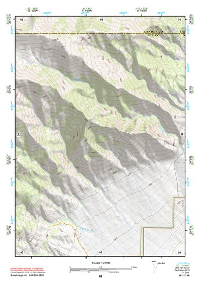 39117SE Page 81 Smith Creek Valley Topo Preview 1
