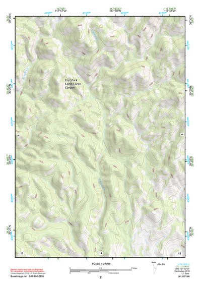 39117SW Page 2 Smith Creek Valley Topo Preview 1