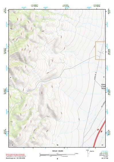 39117SW Page 4 Smith Creek Valley Topo Preview 1