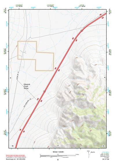 39117SW Page 5 Smith Creek Valley Topo Preview 1