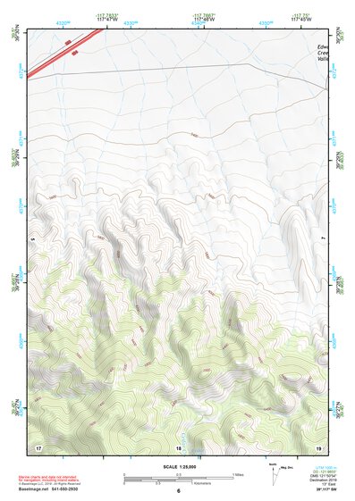 39117SW Page 6 Smith Creek Valley Topo Preview 1