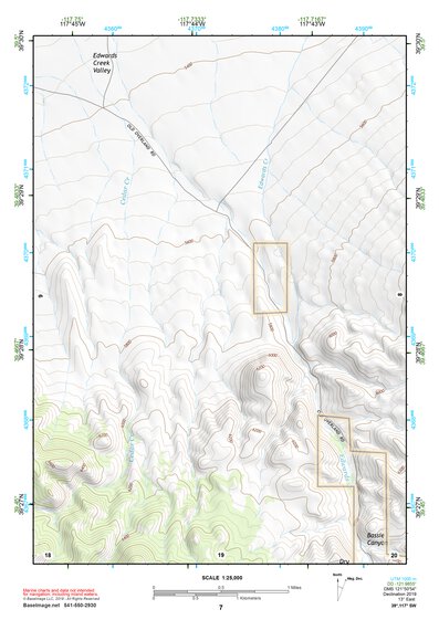 39117SW Page 7 Smith Creek Valley Topo Preview 1