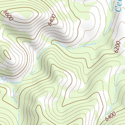 39117SW Page 7 Smith Creek Valley Topo Preview 3