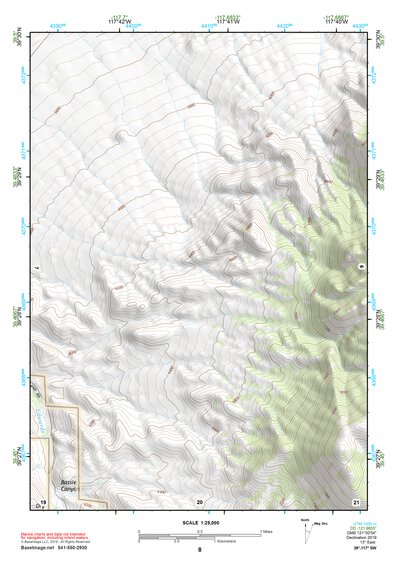 39117SW Page 8 Smith Creek Valley Topo Preview 1