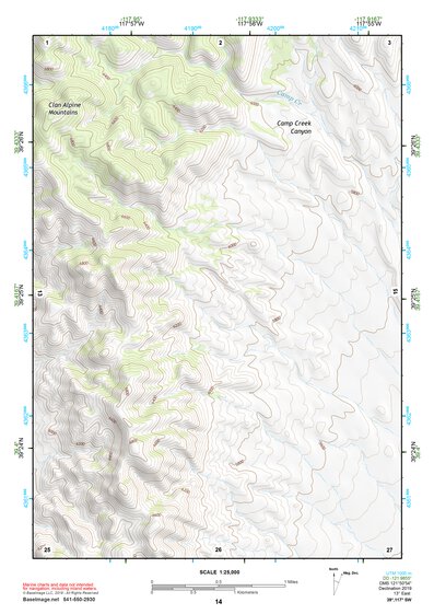 39117SW Page 14 Smith Creek Valley Topo Preview 1